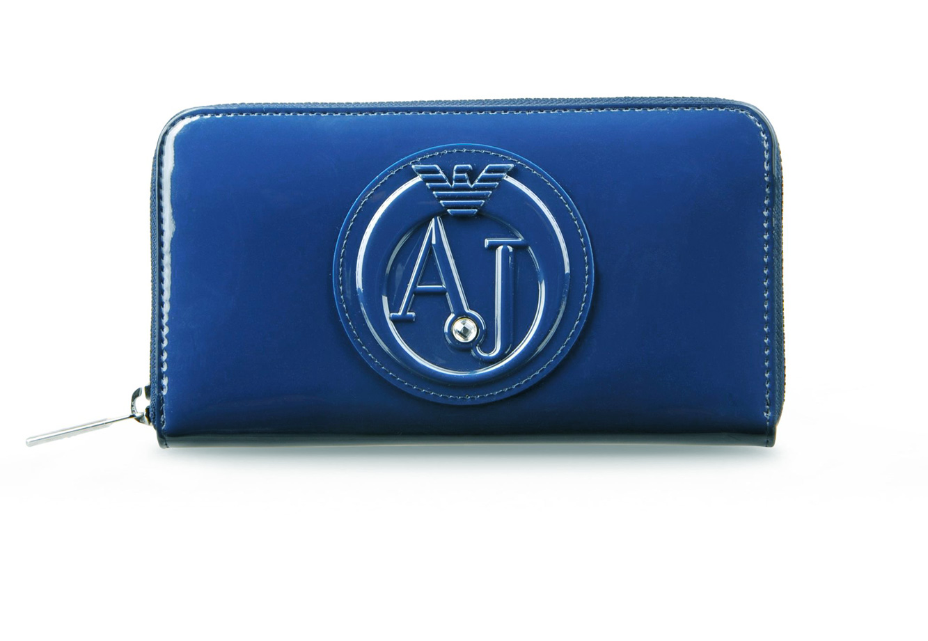 portafoglio armani jeans vernice