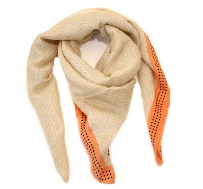 FOULARD IN MODAL FANTASIA LOGO ALL OVER