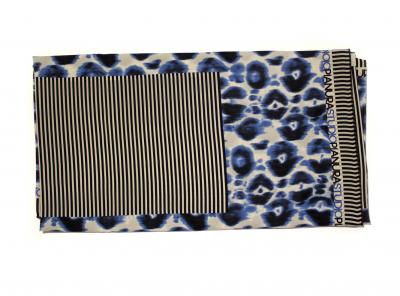 Sciarpa donna in seta fantasia animalier