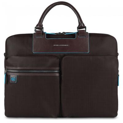 Cartella a due manici con organizzazione interna estraibil e porta PC e porta iPad®Air/Air2 Aki