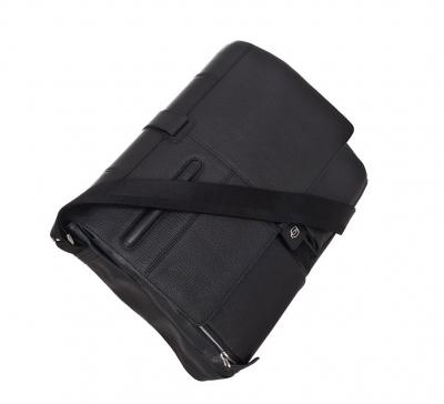 Messenger Grande porta iPad/Pc in pelle Piquadro Linea Kripto