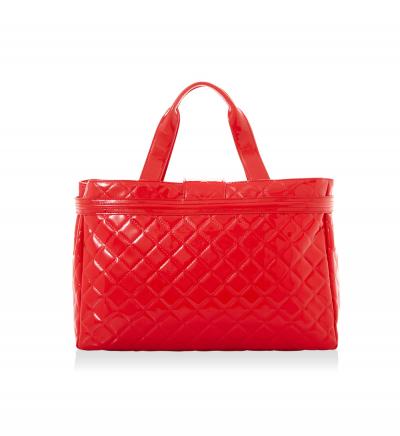 SHOPPING BAG IN ECO VERNICE