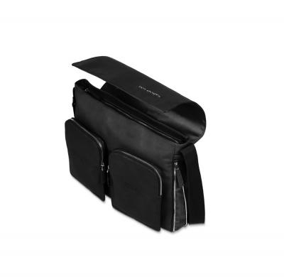 Messenger porta computer espandibile con patta e tasca imbottita porta iPad®Air/Air2 László