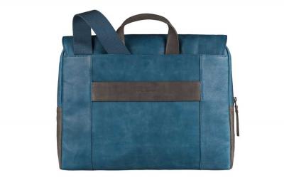 Messenger zippata porta computer con manico e compartimento porta iPad®Air/Air2 imbottito Tau