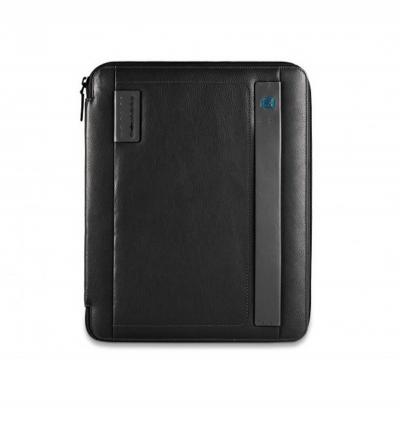 Portablocco sottile formato A4 con chiusura a zipe porta penne Pulse