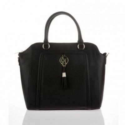 BORSA TOTE IN ECO SAFFIANO CON NAPPINE