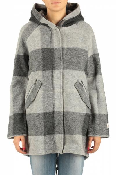 W'S FELTED HOODED