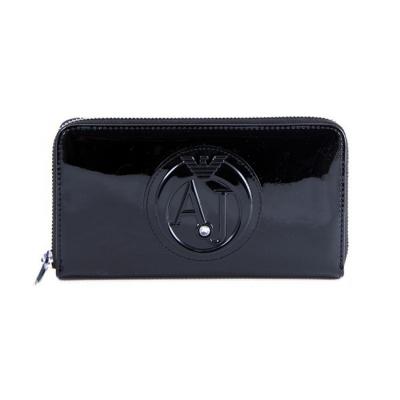 PORTAFOGLIO ARMANI JEANS IN ECO VERNICE