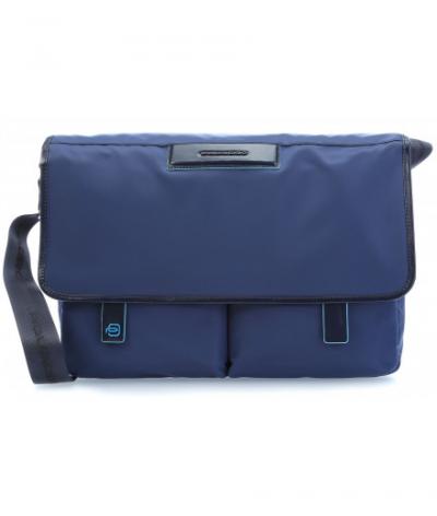 MESSENGER CON DUE TASCHE FRONTALI E OGRANIZZAZIONE INTERNA ESTRAIBILE PORTA PC E PORTA iPad®Pro/iPad® CELION
