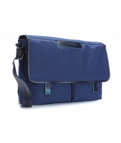 MESSENGER CON DUE TASCHE FRONTALI E OGRANIZZAZIONE INTERNA ESTRAIBILE PORTA PC E PORTA iPad®Pro/iPad® CELION