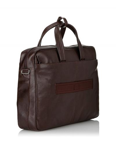 BORSA IN PELLE A DUE MANICI FISSI CON PORTA iPad/iPad®Air VIBE