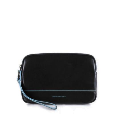 POCHETTE DA POLSO MASCHILE CON LACCIO BLUE SQUARE