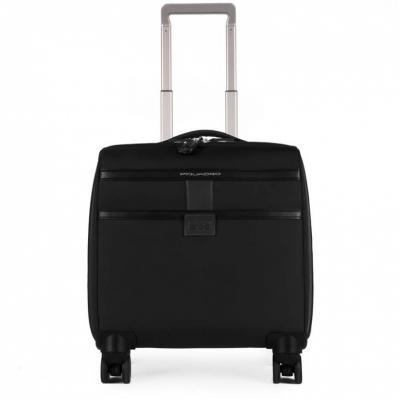 TROLLEY BUSINESS PORTA PC TESSUTO PELLE ORION