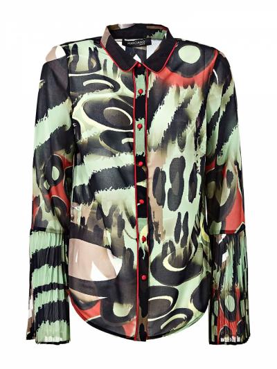 CAMICIA STAMPA ASTRATTA MARCIANO