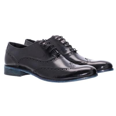 SCARPA STRINGATA IN PELLE
