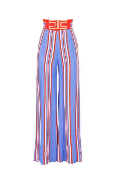 PANTALONE A PALAZZO CON CINTURA