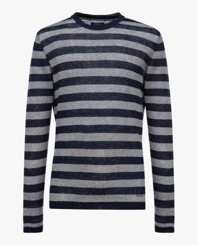 LINEN CREW NECK