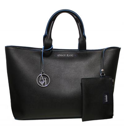 BORSA SHOPPER IN SIMILPELLE SAFFIANO