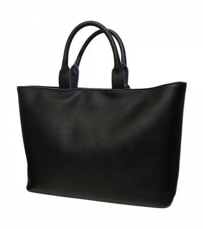 BORSA SHOPPER IN SIMILPELLE SAFFIANO