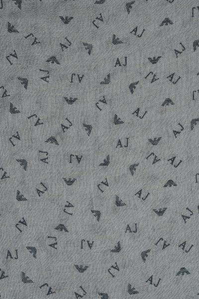 SCIARPA IN GARZA E LOGO ALL OVER