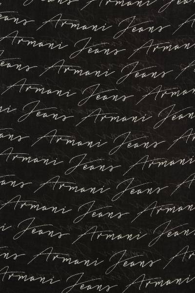 SCIARPA IN COTONE MODAL FIRMA LOGO ALL OVER