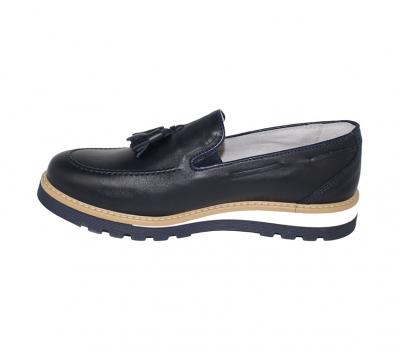 MOCASSINO CON PON PON SUEDE