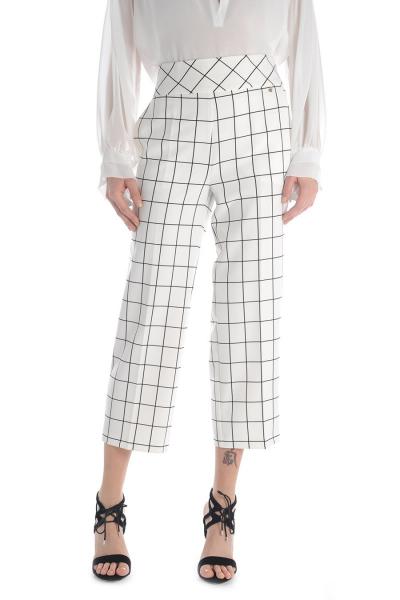 PANTALONE CULOTTE FANTASIA CHECK
