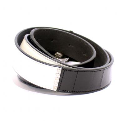 CINTURA IN PELLE BLACK & WHITE