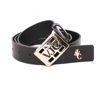 CINTURA PELLE CON PLACCA VJC
