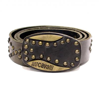 CINTURA PELLE CON BORCHIE
