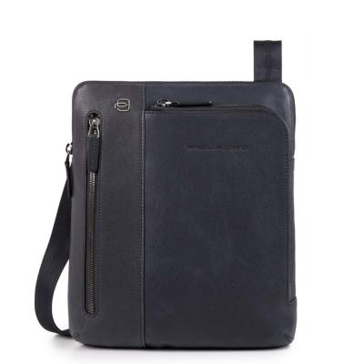 Borsello porta iPad®Air/Pro 9,7 con doppia tasca frontale chiusa da zip Black Square