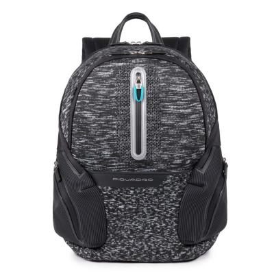 Zainetto porta PC e porta iPad®Air/Pro 9,7 con pla cca USB e micro-USB ed elemento catarifrangente Coleos