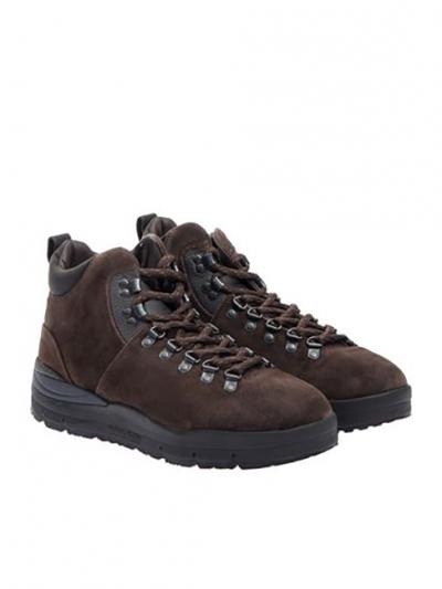 Sneaker in pelle scamosciata