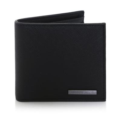 PORTAFOGLIO BI-FOLD STAMPA SAFFIANO