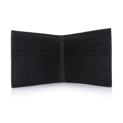 PORTAFOGLIO BI-FOLD STAMPA SAFFIANO