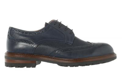 SCARPA STRINGATA IMPUNTURATA