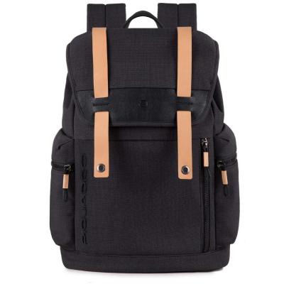 Zaino porta computer con patta, scomparto per iPad®Air/Pro 9,7 e tasca porta bottliglia Blade