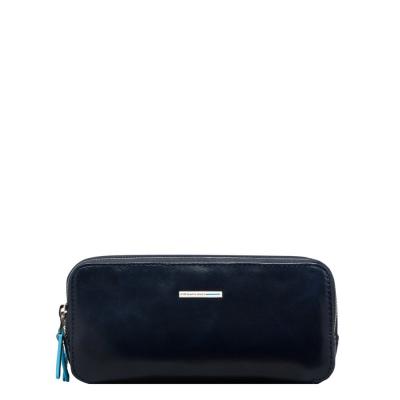 Astuccio a tre comparti Blue Square