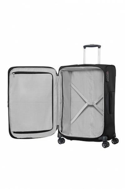 TROLLEY SPINNER 4 RUOTE 55 CM DYNAMORE CON LUCCHETTO TSA