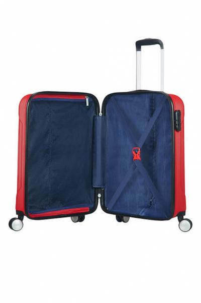 TROLLEY SPINNER 4 RUOTE 55 CM TRACKLITE CON LUCCHETTO TSA