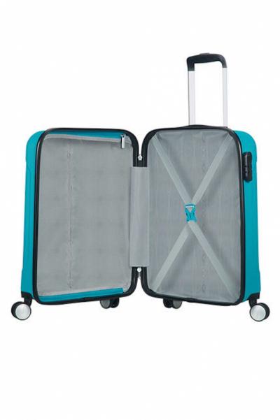 TROLLEY SPINNER 4 RUOTE 55 CM TRACKLITE CON LUCCHETTO TSA