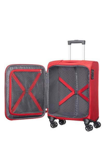 TROLLEY SPINNER 4 RUOTE 55 CM SUMMER VOYAGER CON LUCCHETTO TSA