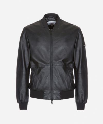 MOYNAQ BOMBER IN PELLE NAPPATA