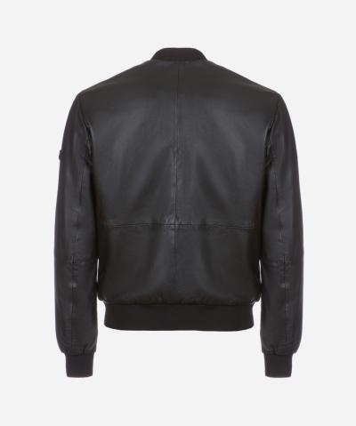 MOYNAQ BOMBER IN PELLE NAPPATA