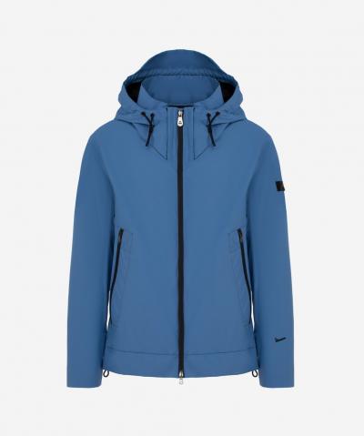 SHINY FIELD JACKET IN TESSUTO LAMINATO