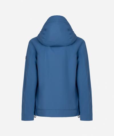 SHINY FIELD JACKET IN TESSUTO LAMINATO