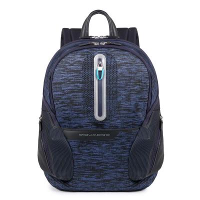 Zainetto porta PC e porta iPad®Air/Pro 9,7 con placca USB e micro-USB ed elemento catarifrangente Coleos