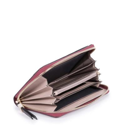 Portafoglio donna a quattro soffietti portamonete e porta carte di credito CIRCLE