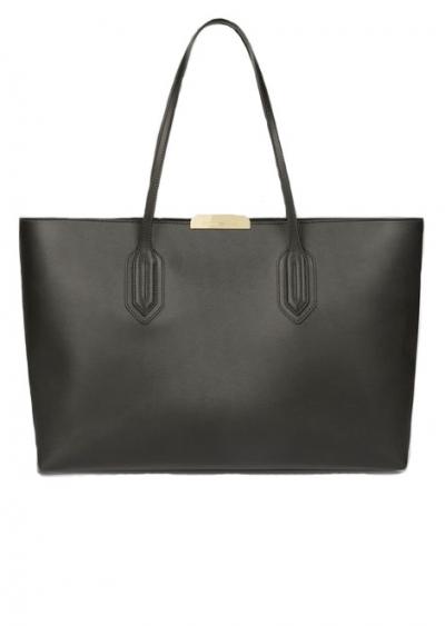 EMPORIO ARMANI BORSA SHOPPER DETTAGLIO METALLICO CON LOGO