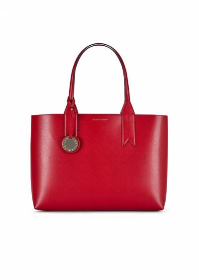 SHOPPER CON CHARM LOGATO